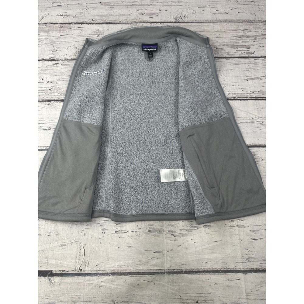 Patagonia Gray Marled Fleece Vest - Picture 11 of 12